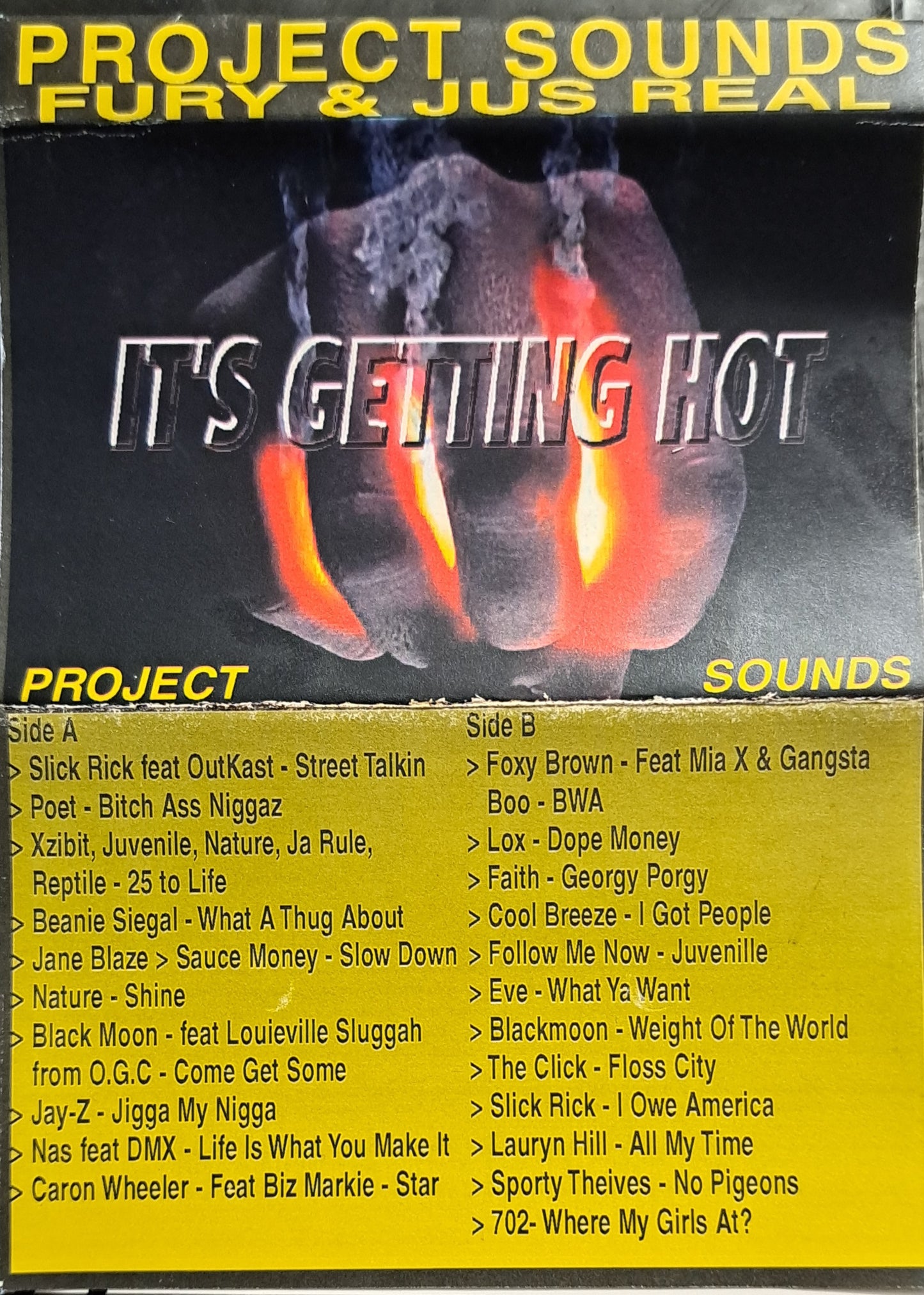 DJ FURY & JUS REAL IT'S GETTING HOT 1999