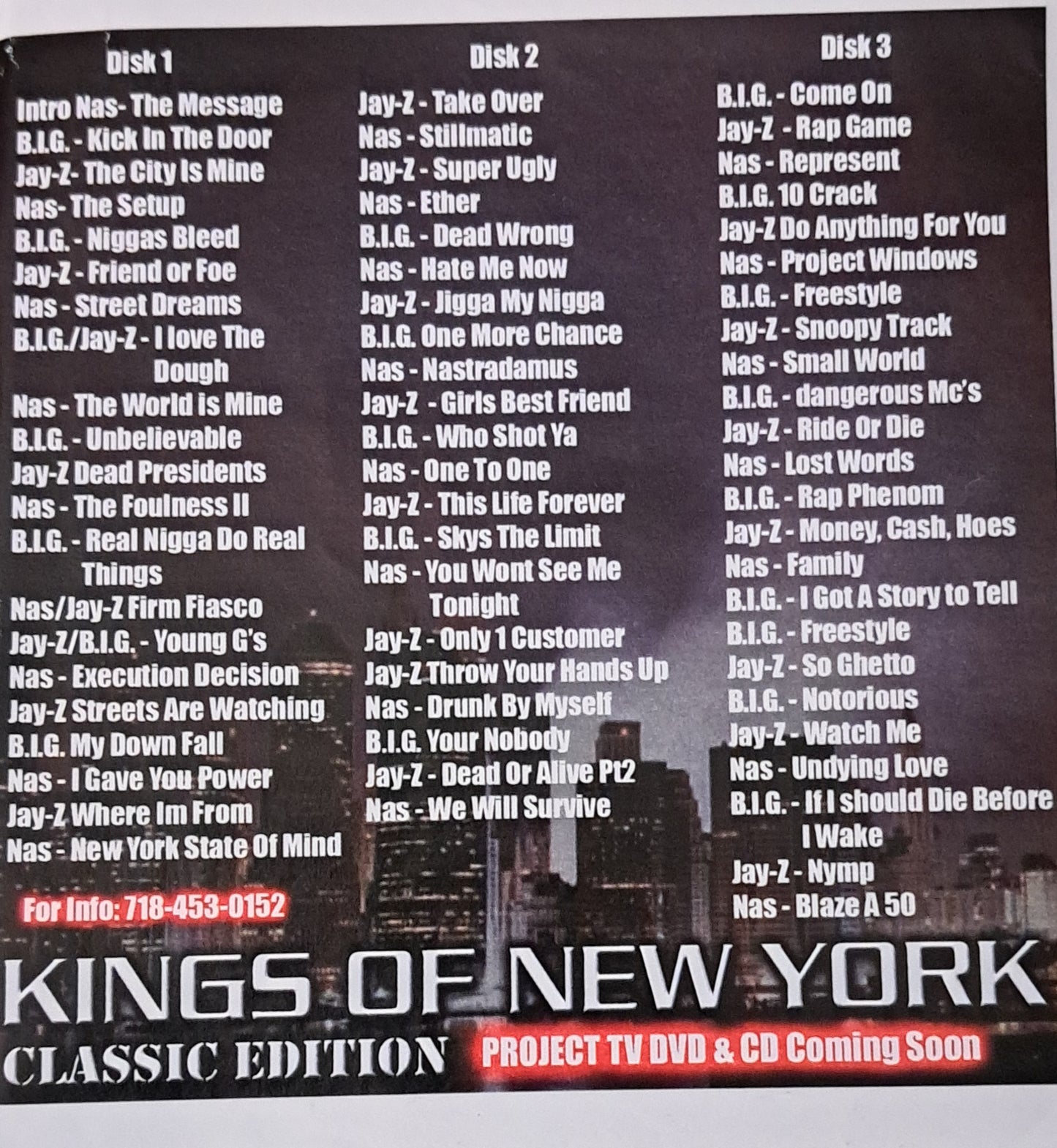 KING OF NEW YORK VOL.3