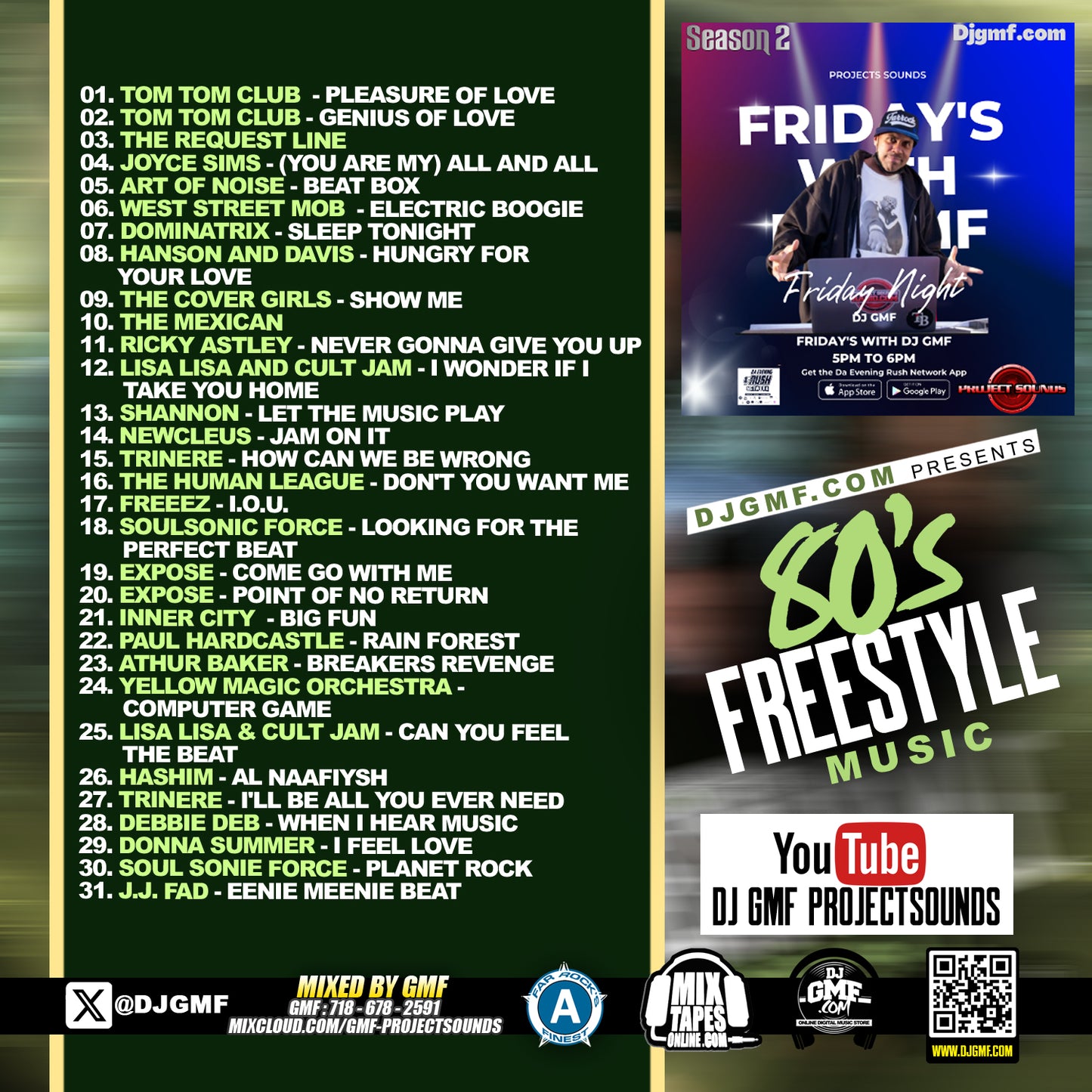 80'S FREESTYLE MUSIC