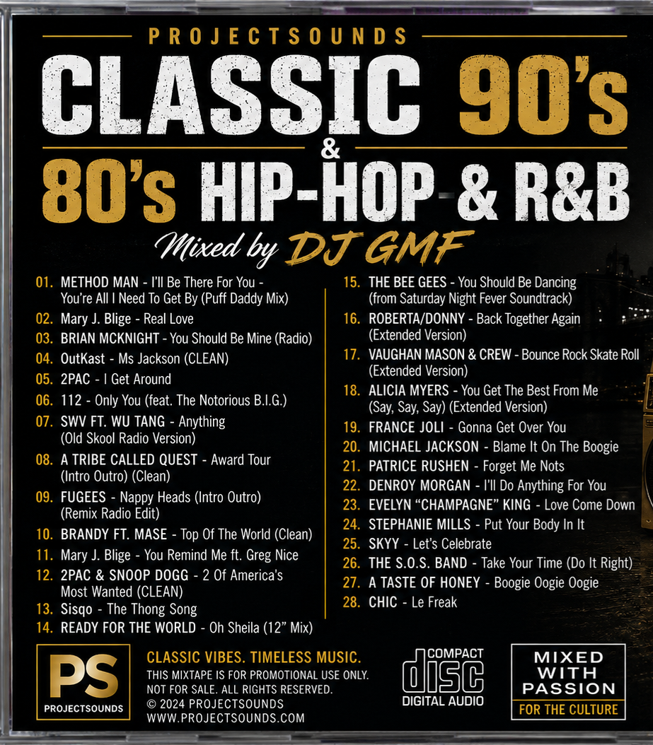 CLASSIC 90'S & 80'S PARTYMIX