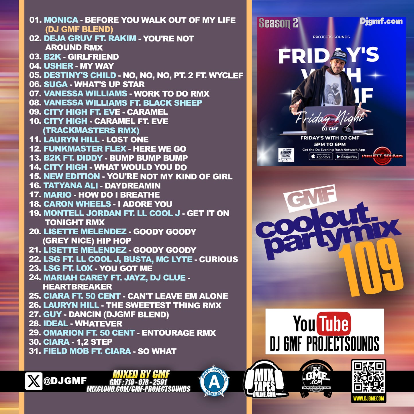 DJGMF COOLOUTPARTYMIX VOL.109