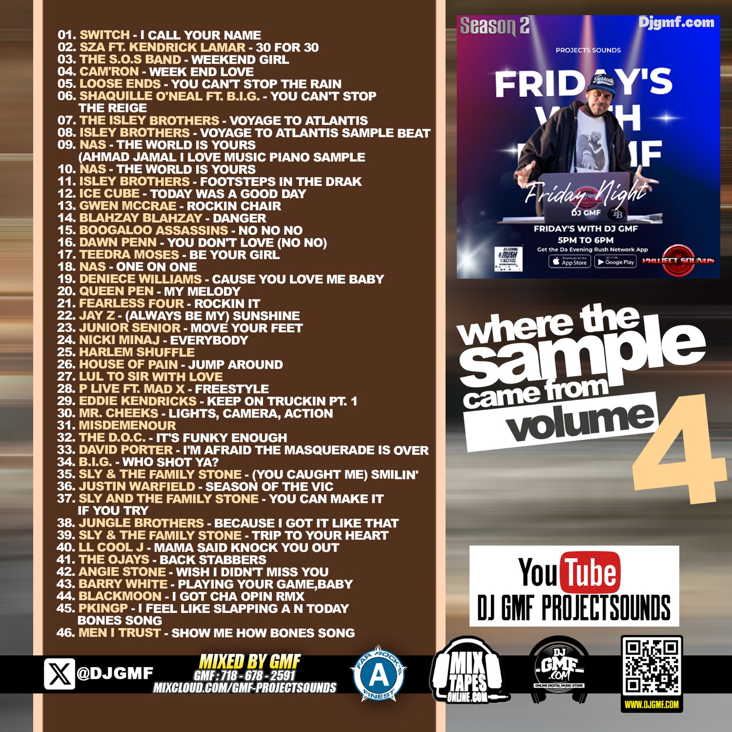 WHERE SMAPLE CAME FROM VOL.4