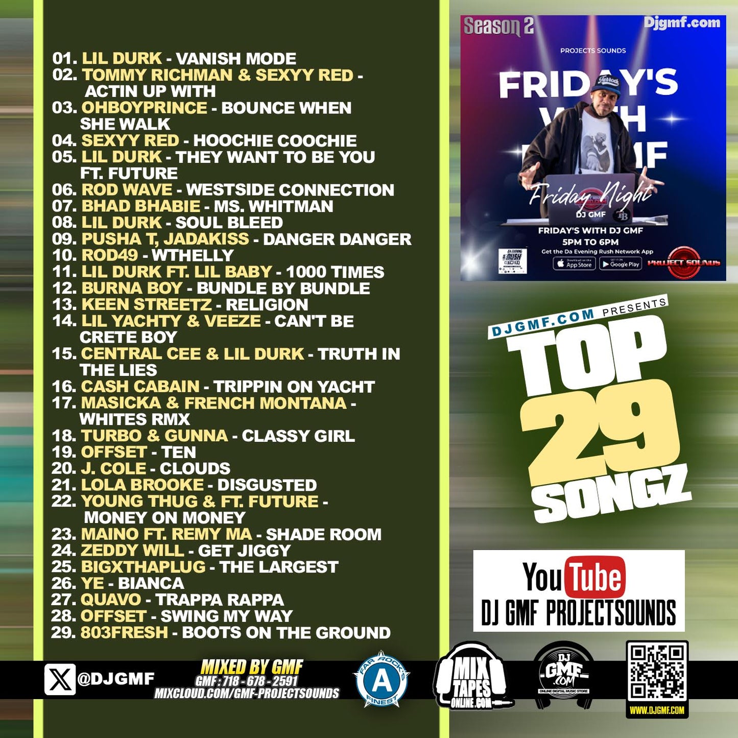 DJGMF.COM TOP 29 SONGZ
