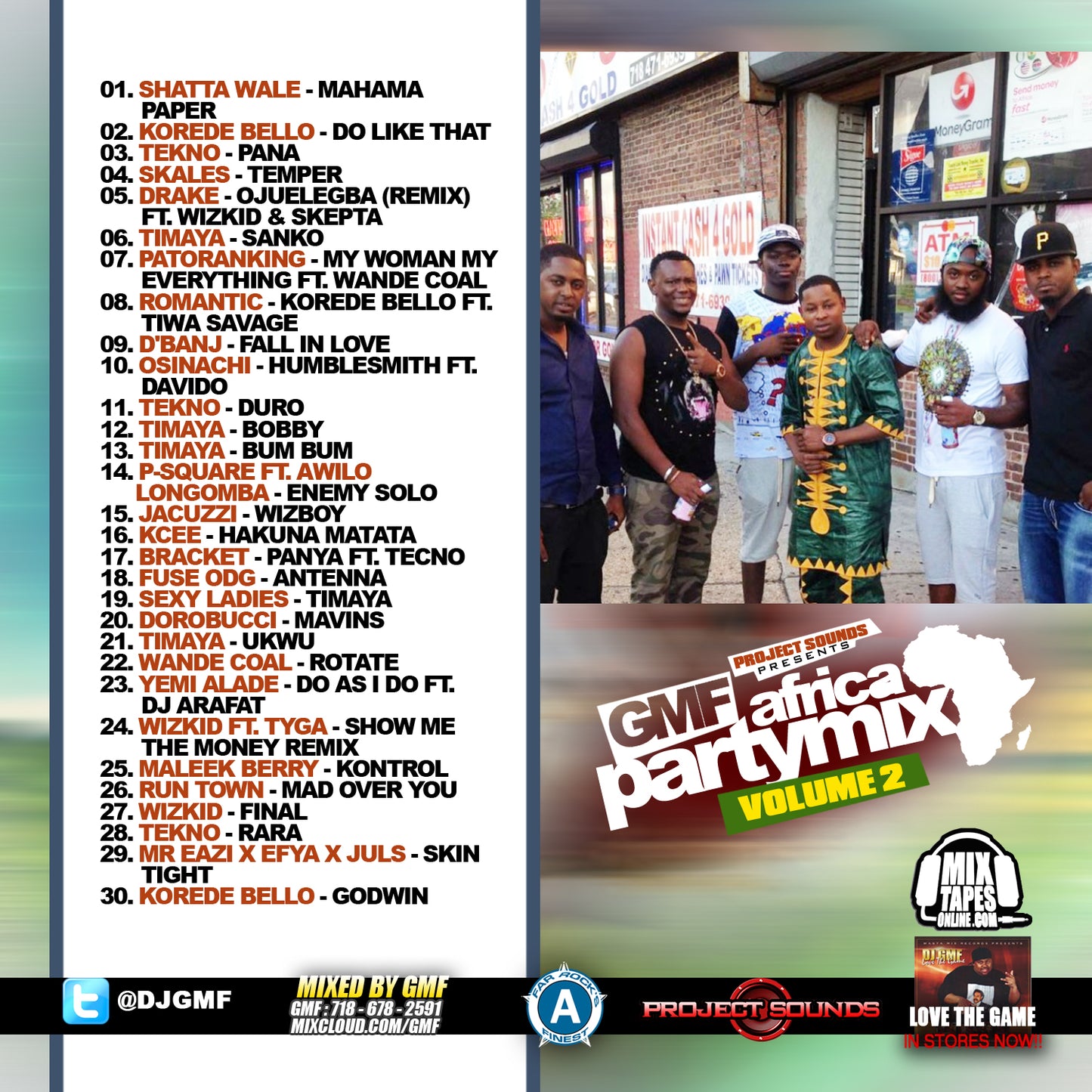 GMF AFRICA PARTYMIX VOL.2