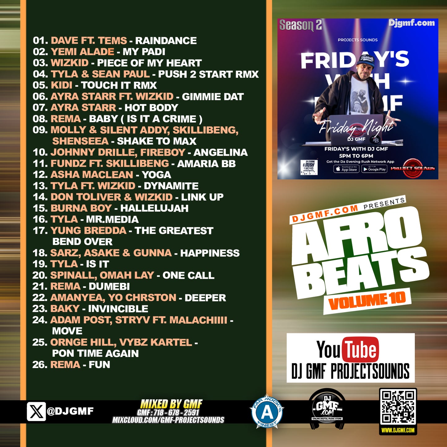 DJGMF AFRO BEATS VOL.10