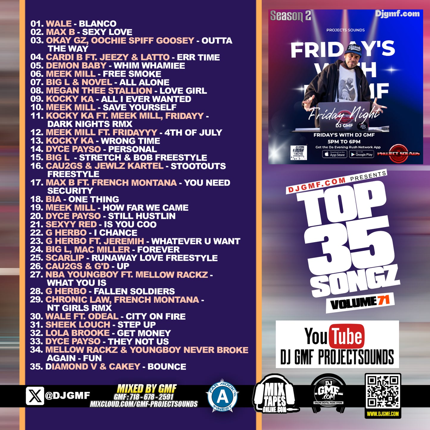 DJGMF.COM TOP 35 SONGZ VOL.71