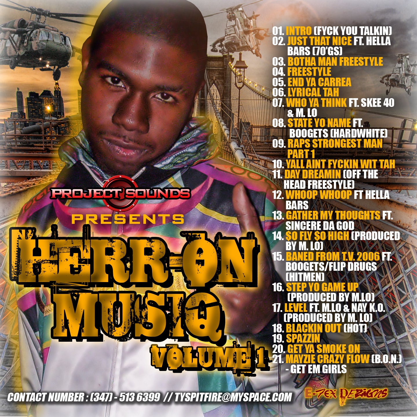 TAH SPIT FIRE - HERR-ON MUSIQ VOL.1